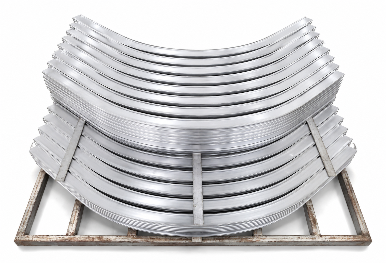 semi-circular-bent-aluminum-profile